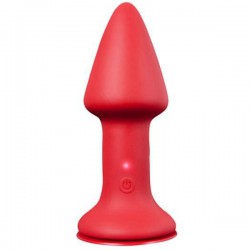 NMC ONE TOUCH PLUG ANAL SILICONE 2 ROJO