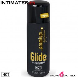 Glide Premium Liquid Pleasure 200 ml · Lubricante silicona · Hot