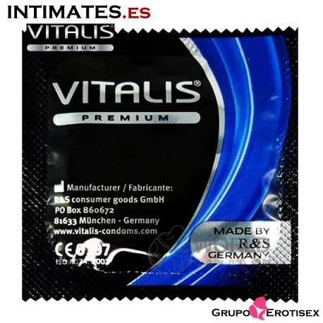 Delay & Cooling · Preservativo retardante · Vitalis