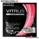Sensation · 12 Preservativos granulados y estriados · Vitalis