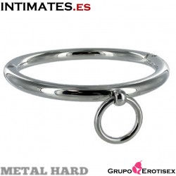 Collar de esclavo con argolla 18 cm - Metal Hard