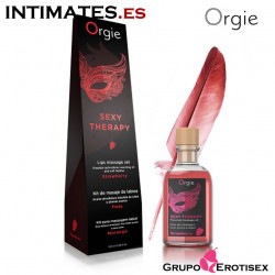 Lips Massage Kit Strawberry · Kit de masaje para besar - Fresa · Orgie
