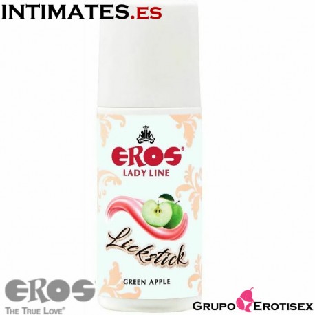 Lickstick 60ml · Lubricante manzana verde · Eros Lady Line 