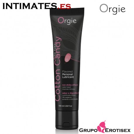 Lube Tube Cotton Candy · Lubricante besable · Orgie