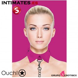 Exclusive Collar & Leash - Pink · Ouch!