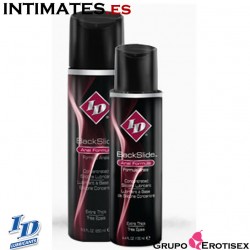 BackSlide · Concentrated Silicone Lubricant! · ID Lubricants