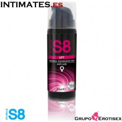 S8 Tightening gel anti age · Gel de estrechamiento vaginal · Stimul8 