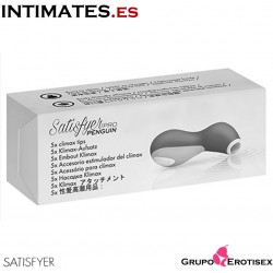 Climax tips · Kit de 5 boquillas para Satisfyer Penguin · Satisfyer
