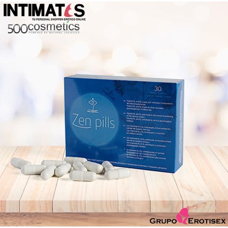 Zen Pills · Cápsulas relajantes · 500Cosmetics