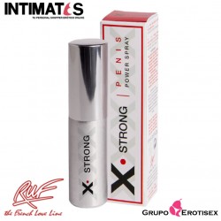 X- Strong · Gel en spray para potenciar la erección · Ruf