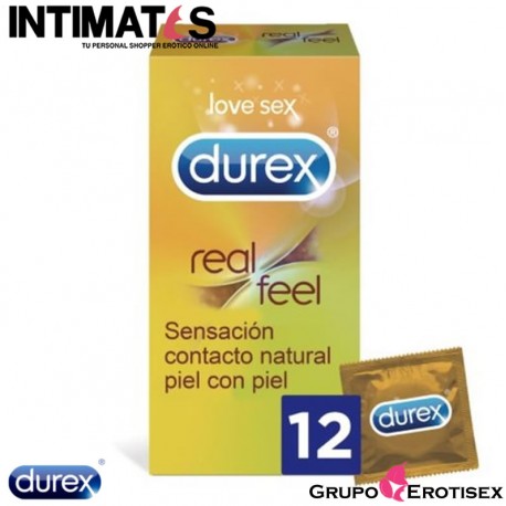 Real Feel · 12 Preservativos · Durex