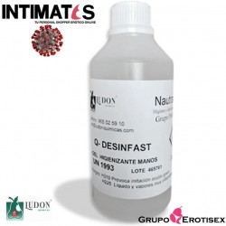 Q-Desinfast · Gel Higienizante Hidroalcohólico Manos 250 ml · Ludon