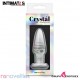 Small Tapered Glass Plug · Crystal Premium · nsnovelties