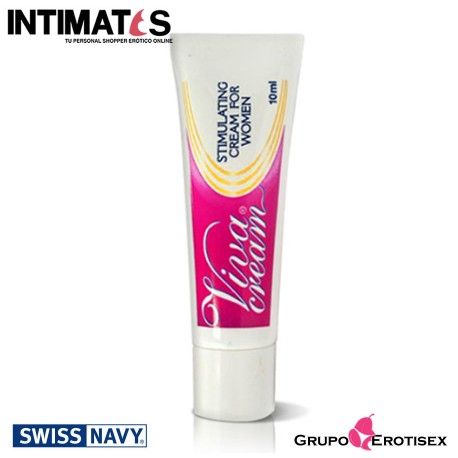 Viva Cream® 10 ml · Estimula y potencia el deseo en la mujer · Swiss Navy