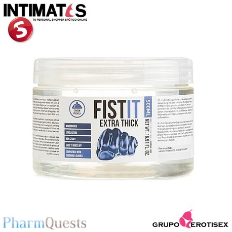 Fist-it Extra Thik 500ml · Lubricante base agua · PharmQuest