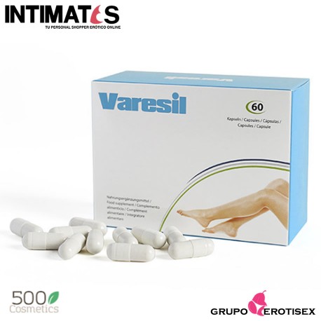 Varesil Pills · Cápsulas para prevenir las varices · 500Cosmetics