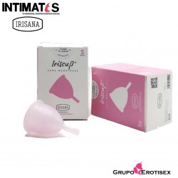 Iriscup S · Copa menstrual rosa · Irisana