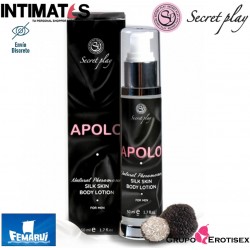 Apolo 50 ml · Loción corporal masculina piel de seda · Secret Play