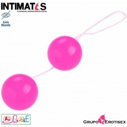 Twins Ball · Tira de bolas anales rosa · Baile