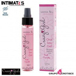 Wanna be Aroused 59ml · Gel comestible para Sexo Oral · Crazy Girl