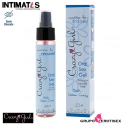 Crazy Girl Wanna be Aroused - Cotton Candy · Gel para Sexo Oral · Classic Erotica 