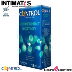 Peppermint Ecstasy · 12 Preservativos · Control