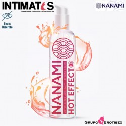 Hot Effect 150ml · Lubricante base de agua · Nanami