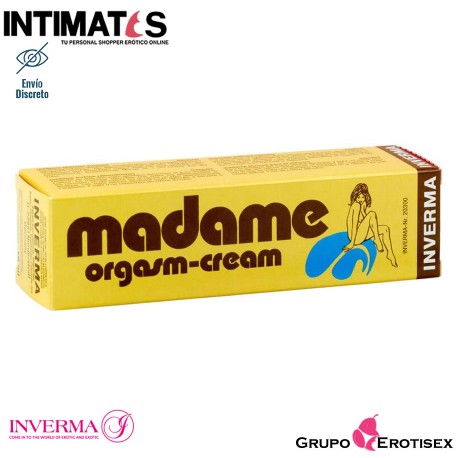 Madame · Crema orgásmica · Inverma