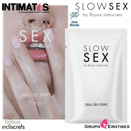 Slow Sex · Oral Sex Strips · Bijoux