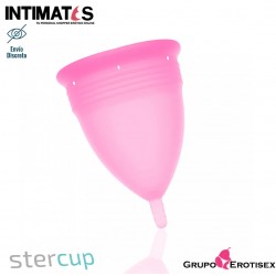 Copa menstrual rosa innovadora, cómoda y ecológica - Talla L · Stercup