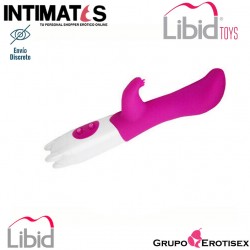 Gio Pink · Estimulador dual - Clítoris + Punto G · Libid Toys