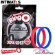 RingO Pro XXL · Anillo de silicona elástico para el pene - Rojo · Screaming O