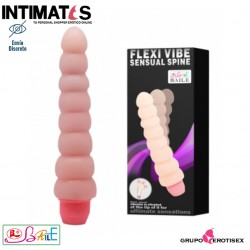 Flex Vibe Sensual Spine · Vibrador anal con vértebras internas realista · Baile