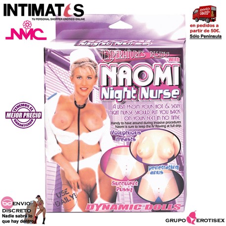 Naomi · La enfermera inflable sensual y realista · Nanma