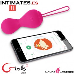 Gballs² App - Pink · Primer entrenador de sex fitness · Funtoys