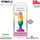 Colours - Edición Orgullo -Plug de placer - Pequeño - Arco iris · nsnovelties