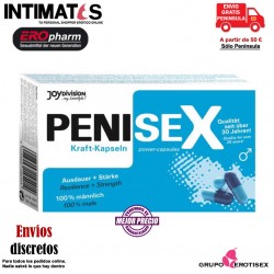 Penisex 32 cap · Favorece la erección · Eropharm
