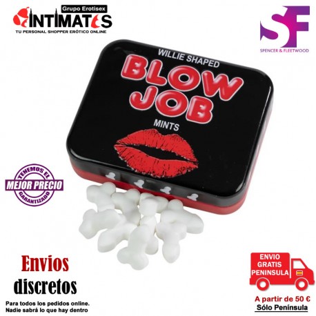 Blow Job Mints · Caramelos menta · Spencer & Fleetwood