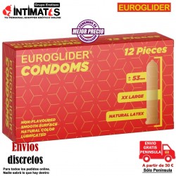 Euroglider 12uds · Preservativo natural - Asha