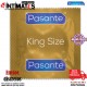 King Size · Preservativos más grandes 144u · Pasante