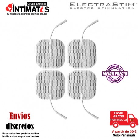 ElectraPads · Autoadhesivos cuadrados · Electrastim