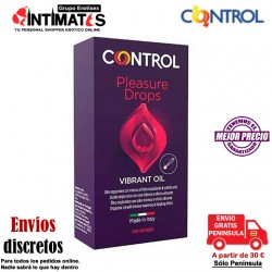 Vibrant Oil · Aceite orgásmico · Control
