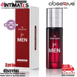 Perfume con feromonas para hombre 10 ml · Obsessive