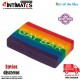 Gay Bar · jabón de baño con colores del arcoíris · Out of the Blue
