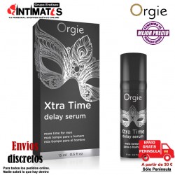Xtra Time · Suero retardante 15 ml · Orgie