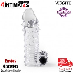 S11 · Funda realística para el pene con vibración · Virgite