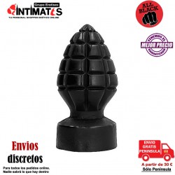 Granada · Plug anal negro 150 mm · All Black