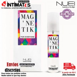 Mag’netik For Everyone · Perfume con feromonas no binario · Nuei