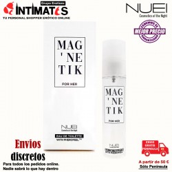 Mag’netik for her · Perfume femenino con PHEROFEEL™· Nuei