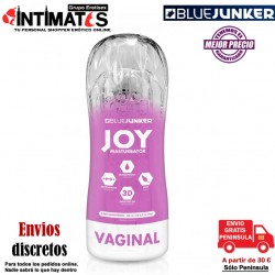 Joy · Masturbador Vaginal Reutilizable · Blue Junker